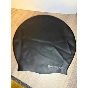 EverSport Large Swim Cap for Braids and Dreadlocks, Waterproof Silicone Swimming